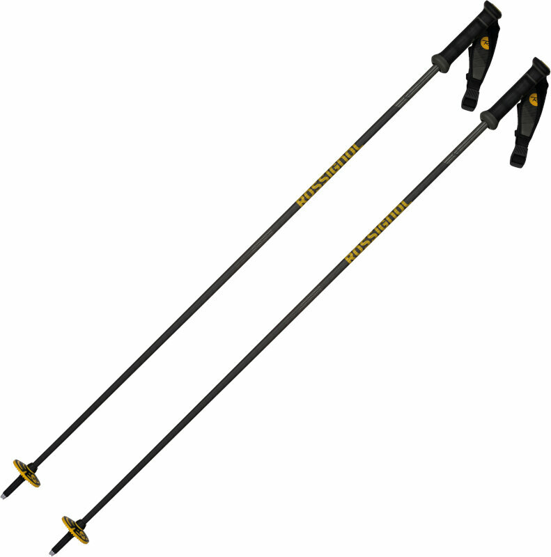 Bâtons de ski Rossignol Tactic Carbon Safety Black 130 cm Bâtons de ski