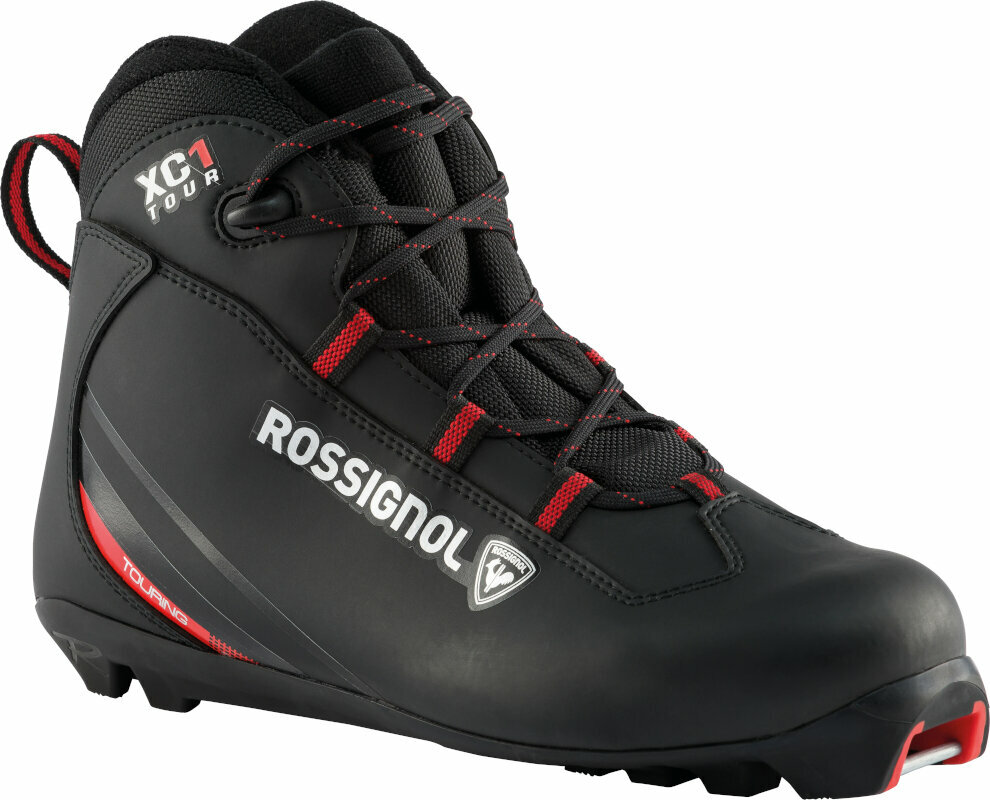 Bežecké lyžiarske topánky Rossignol X-1 Black/Red 8