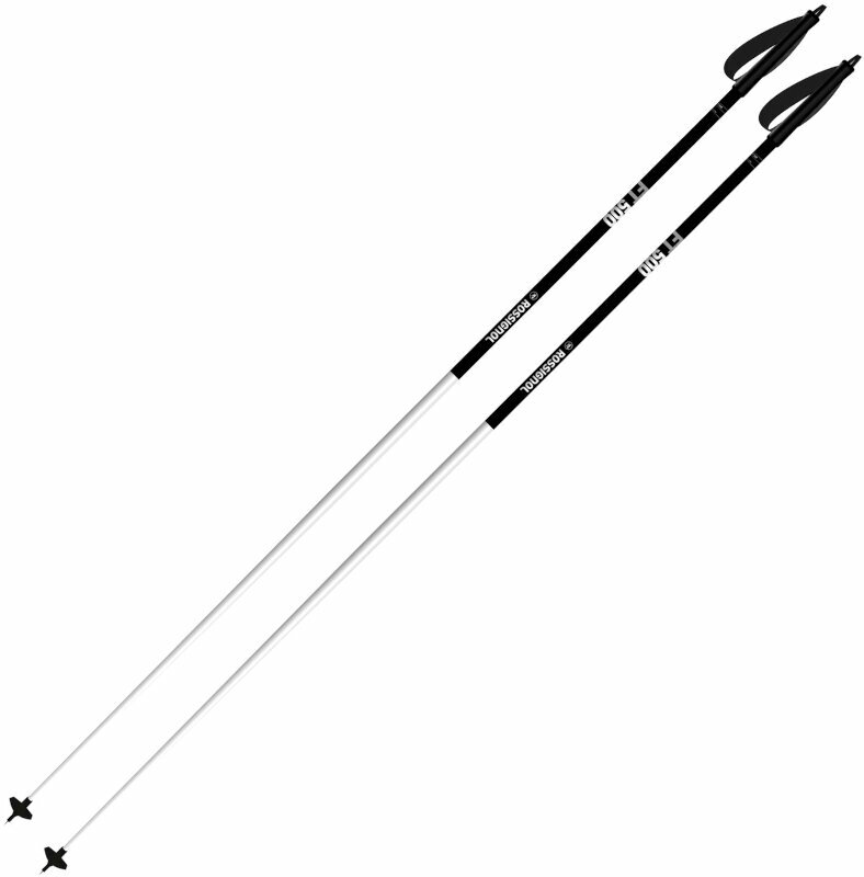 Ski Poles Rossignol FT-500 Black/White 140 cm