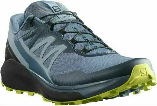 Trailová bežecká obuv Salomon Sense Ride 4 Copen Blue/Black/Evening Primrose 41 1/3 Trailová bežecká obuv - 1