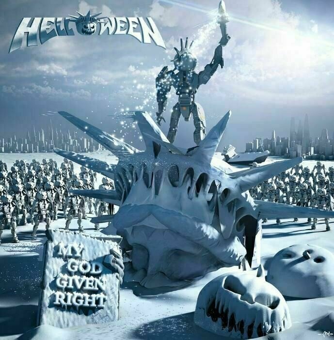 Disque vinyle Helloween - My God-Given Right (White Vinyl) (2 LP)