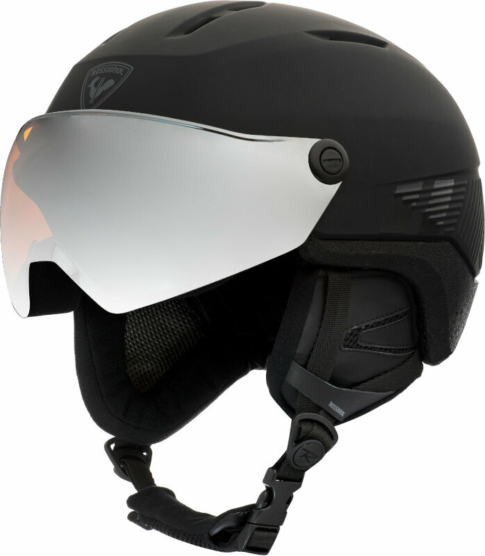 Ski Helmet Rossignol Fit Visor Impacts Black L/XL (59-63 cm) Ski Helmet