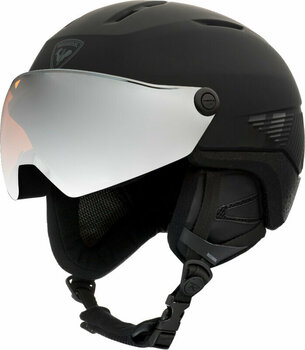 Capacete de esqui Rossignol Fit Visor Impacts Black L/XL (59-63 cm) Capacete de esqui - 1