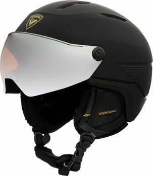 Ski Helmet Rossignol Fit Visor Impacts W Black S/M (52-55 cm) Ski Helmet - 1
