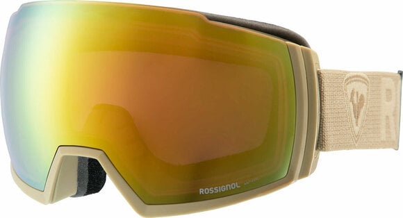 Masques de ski Rossignol Magne'Lens Sand/Rose Brown Gold Mirror/Orange Silver Mirror Masques de ski - 1