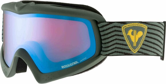 Ski Goggles Rossignol Raffish Grey/Orange Blue Mirror Ski Goggles - 1