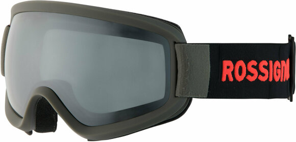 Skibriller Rossignol Ace Hero Grey/Grey Silver Mirror/Yellow Skibriller - 1
