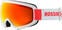 Óculos de esqui Rossignol Ace Hero White/Orange Red Mirror/Yellow Óculos de esqui