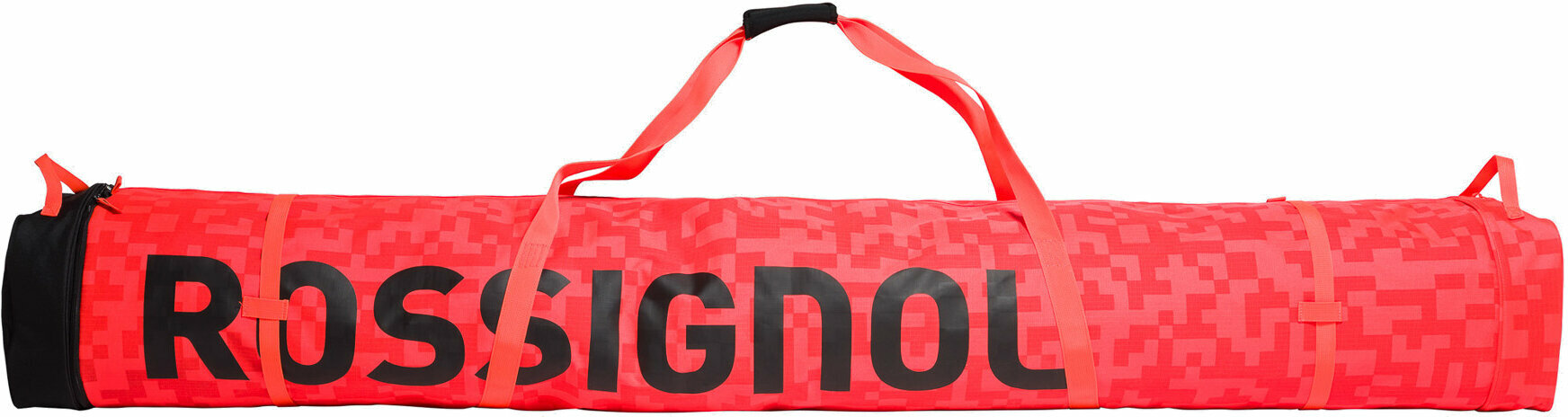 Sac de ski Rossignol Hero 2/3P Adjustable Ski Bag 190/220 cm 22/23 Red/Black 190 - 220 cm