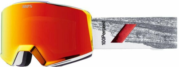 Lyžařské brýle 100% Norg Badlands/HiPER Red Mirror/HiPER Turquoise Mirror Lyžařské brýle - 1