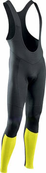 Calções e calças de ciclismo Northwave Force 2 Bibtight MS Black/Yellow Fluo XL Calções e calças de ciclismo - 1
