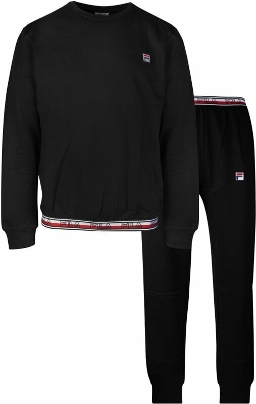 Sous-vêtements de sport Fila FPW1106 Man Pyjamas Black L Sous-vêtements de sport