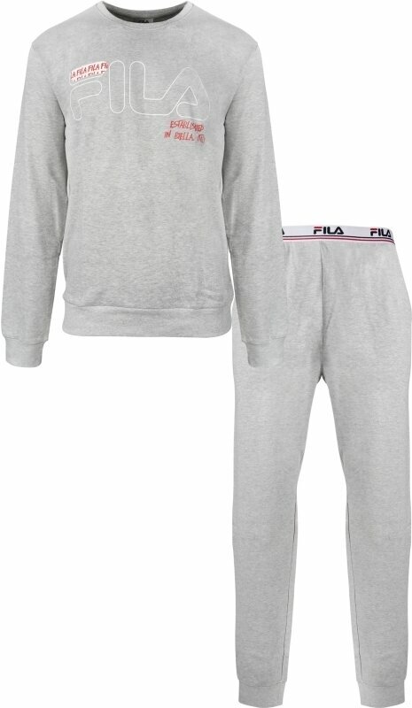 Fitness-undertøj Fila FPW1116 Man Pyjamas Grey M Fitness-undertøj