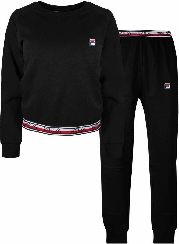 Sous-vêtements de sport Fila FPW4095 Woman Pyjamas Black S Sous-vêtements de sport