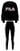 Sous-vêtements de sport Fila FPW4098 Woman Pyjamas Black XS Sous-vêtements de sport