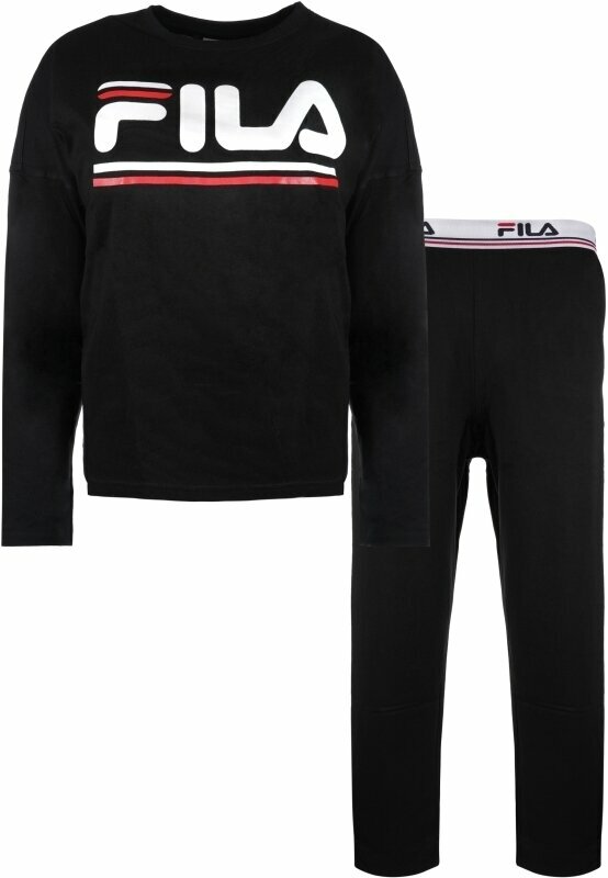 Träningsunderkläder Fila FPW4105 Woman Pyjamas Black S Träningsunderkläder