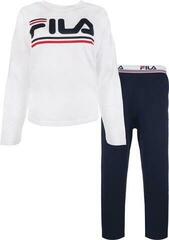 Aktivno spodnje perilo Fila FPW4105 Woman Pyjamas White/Blue XS Aktivno spodnje perilo