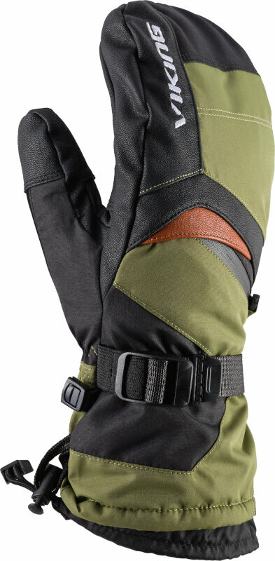 Lyžařské rukavice Viking Flow Gloves Grass Green 7 Lyžařské rukavice