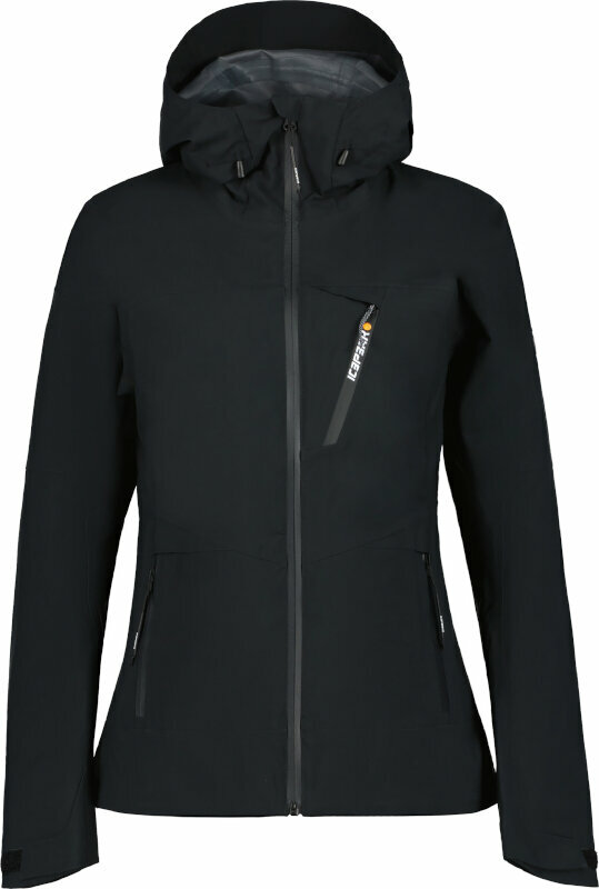 Ski Jacket Icepeak Deblois Womens Shell Jacket Black 34