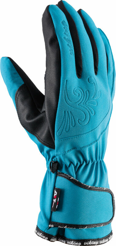 Skijaške rukavice Viking Sonja Gloves Turquoise 6 Skijaške rukavice