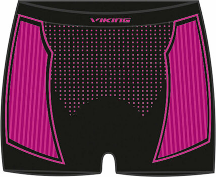 Roupa interior térmica Viking Etna Lady Boxer Shorts Black XS Roupa interior térmica - 1
