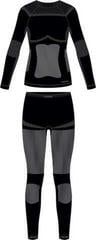 Termisk undertøj Viking Ilsa Lady Set Thermal Underwear Black/Grey