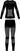 Termo spodnje perilo Viking Ilsa Lady Set Thermal Underwear Black/Grey S Termo spodnje perilo