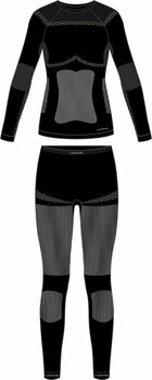 Thermo ondergoed voor dames Viking Ilsa Lady Set Thermal Underwear Black/Grey M Thermo ondergoed voor dames - 1