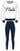 Fitness Underwear Fila FPW4098 Woman Pyjamas White/Blue S Fitness Underwear