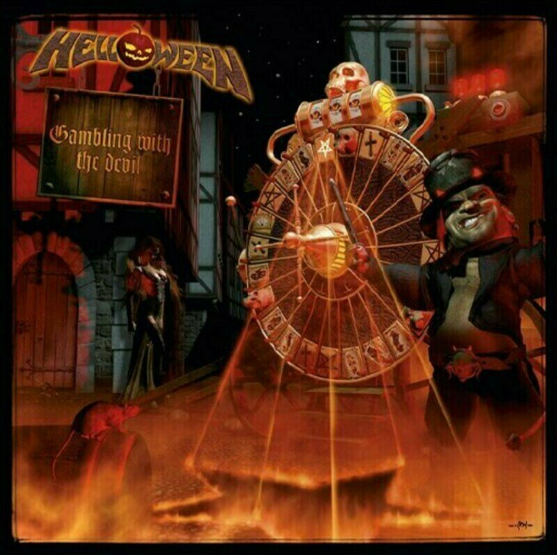 Disque vinyle Helloween - Gambling With The Devil (Red/White Vinyl) (2LP)