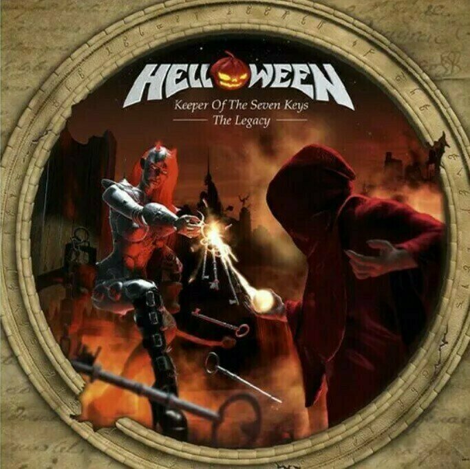 Płyta winylowa Helloween - Keeper Of The Seven Keys: The Legacy (Blue/Green Vinyl) (2LP)