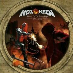 Vinyl Record Helloween - Keeper Of The Seven Keys: The Legacy (Ocean Blue/Light Green Bi-Coloured) (2 LP)
