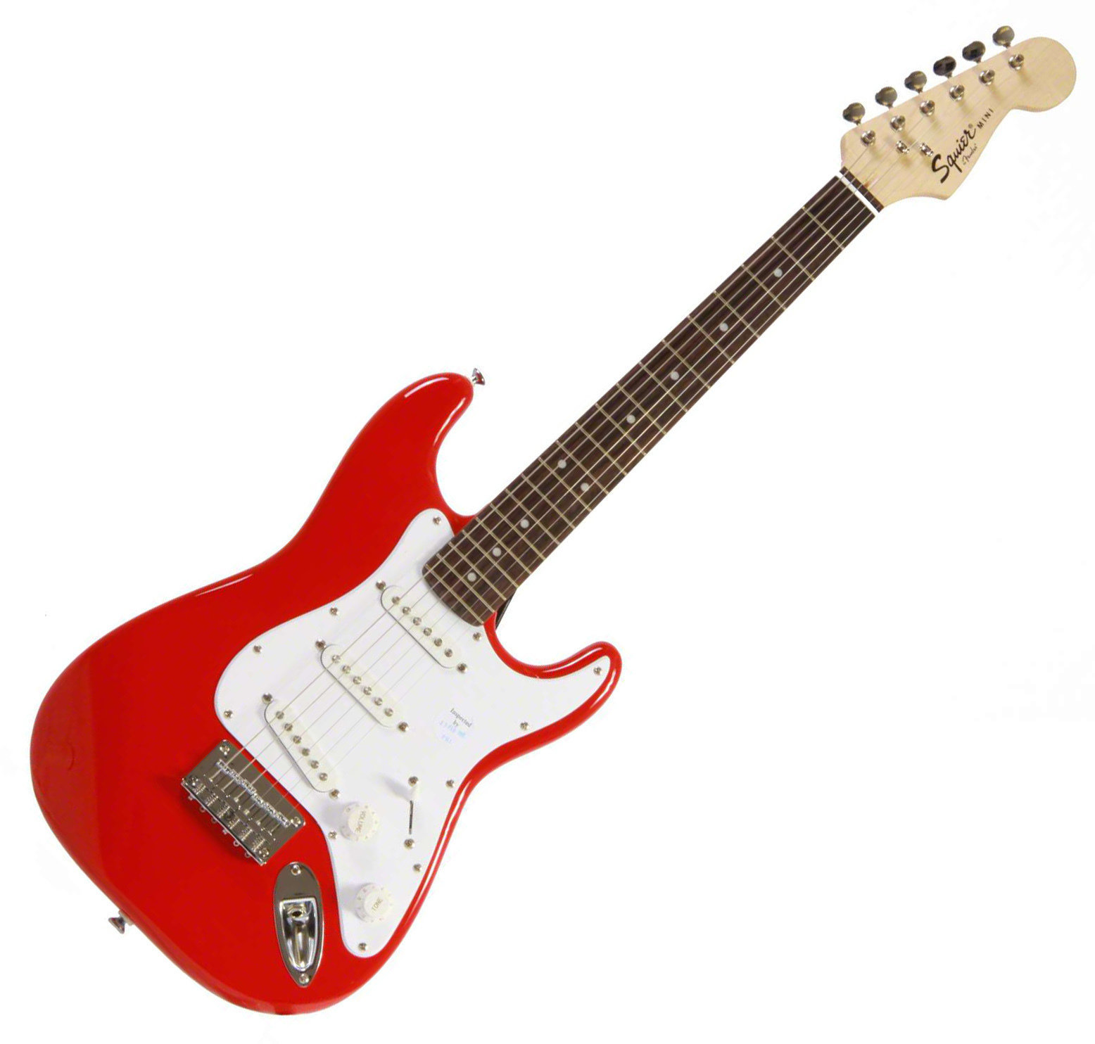 Guitare électrique Fender Squier Mini RW Torino Red