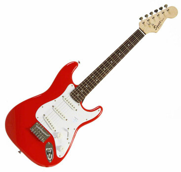 Guitare électrique Fender Squier Mini RW Torino Red - 1