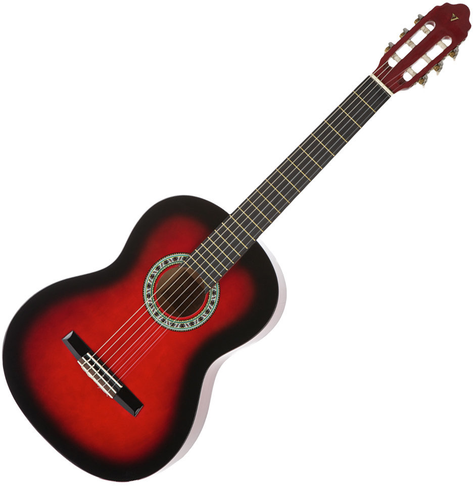 Klassinen kitara Valencia CG160 RDS Classical guitar red sunburst