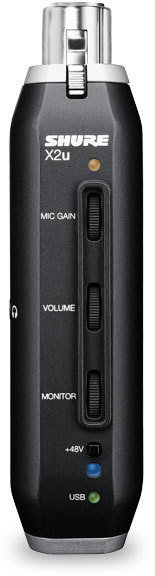 USB-lydgrænseflade Shure X2U USB adaptér
