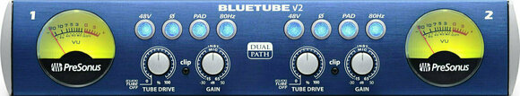 Pré-amplificador de microfone Presonus Blue Tube DP Pré-amplificador de microfone - 1