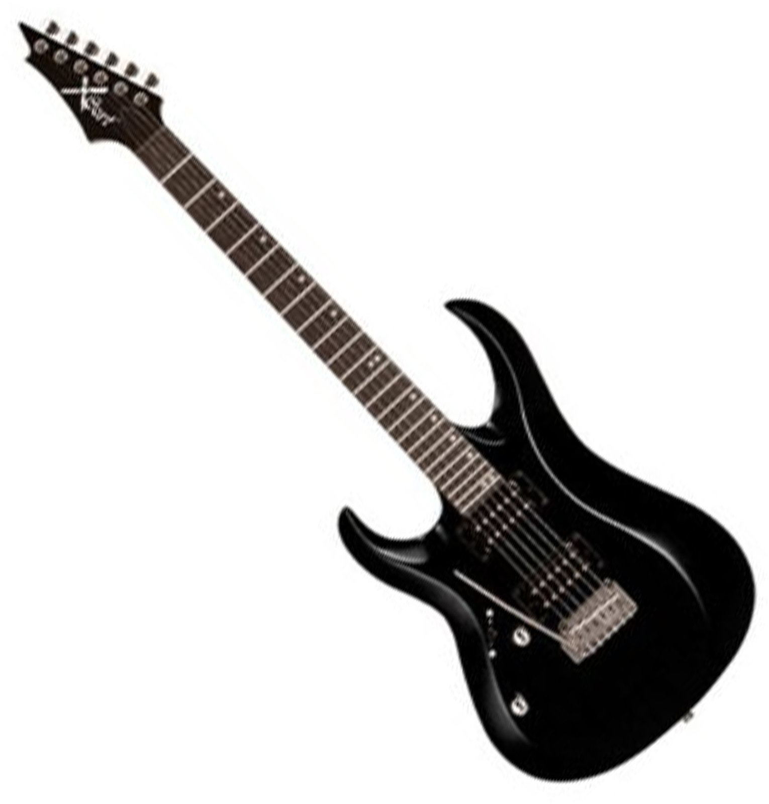 E-Gitarre Cort X-2LH BK Schwarz