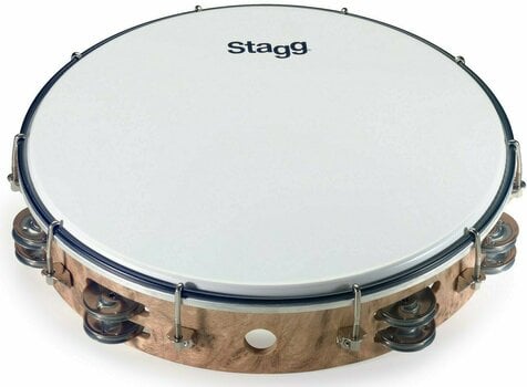 Tambourin avec peau Stagg TAB-212P/WD - 1