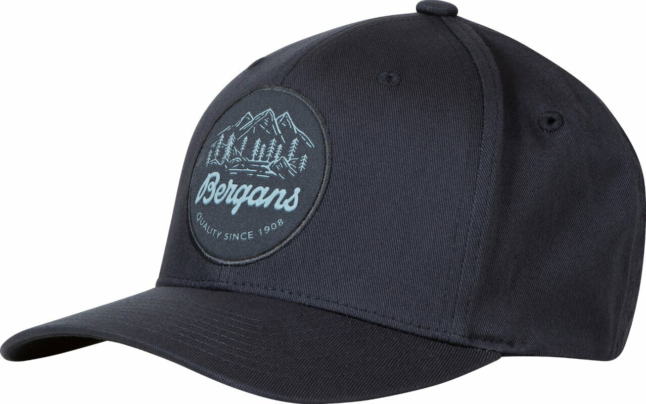 Καπέλο Bergans Nordmarka Epoch Flexfit Cap Navy Blue L/XL Καπέλο