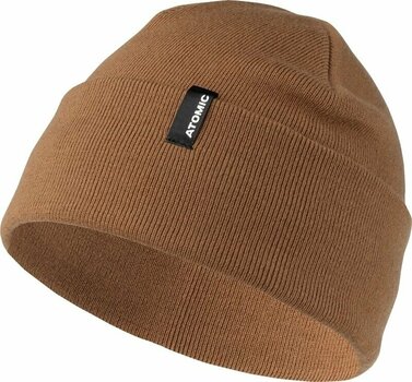 Zimowa czapka Atomic Alps Rolled Cuff Beanie Brown UNI Zimowa czapka - 1