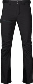 Pantalones para exteriores Bergans Breheimen Softshell Men Pants Black/Solid Charcoal XL Pantalones para exteriores - 1