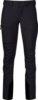 Pantalons outdoor pour Bergans Breheimen Softshell Women Pants Black/Solid Charcoal XL Pantalons outdoor pour - 1
