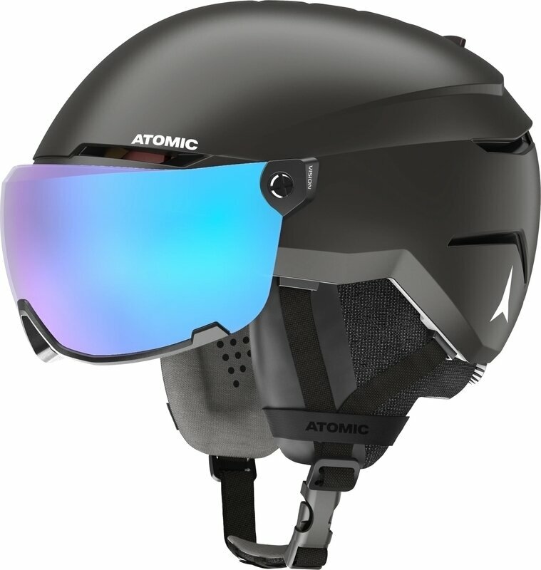 Casque de ski Atomic Savor Visor Stereo Ski Helmet Black M (55-59 cm) Casque de ski
