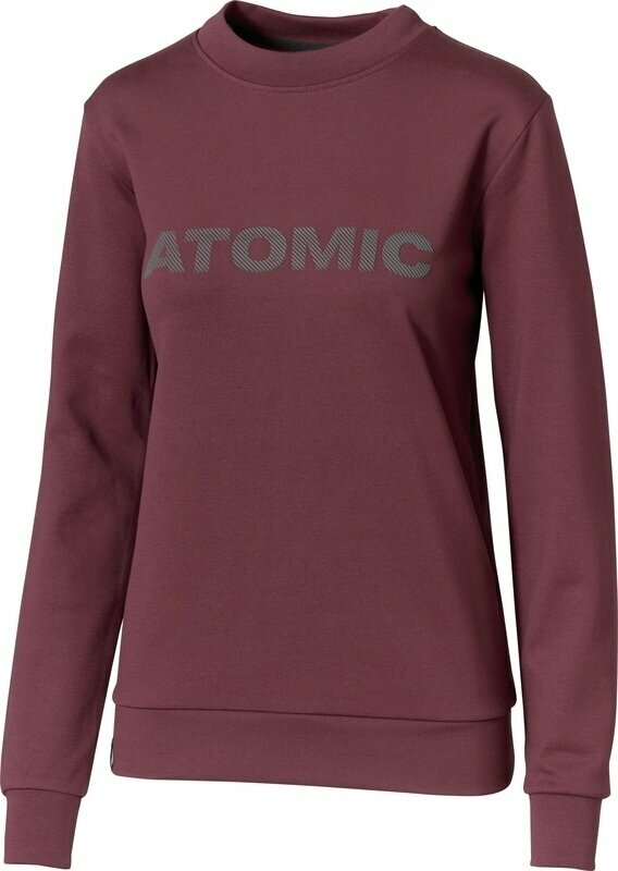 Ski-trui en T-shirt Atomic Sweater Women Maroon M Trui