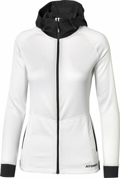 Bluzy i koszulki Atomic Alps FZ Women Hoodie White/Anthracite S Bluza z kapturem - 1