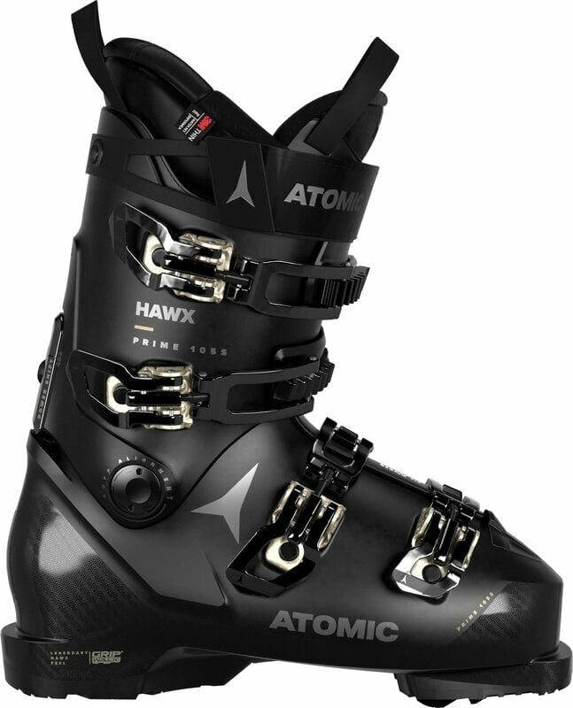 Botas de esqui alpino Atomic Hawx Prime 105 S Women GW Ski Boots Black/Gold 24/24,5 Botas de esqui alpino