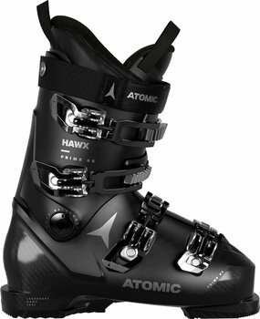 Alpine Ski Boots Atomic Hawx Prime 85 Women Ski Boots Black/Silver 24/24,5 Alpine Ski Boots - 1