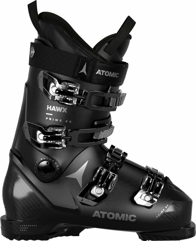 Chaussures de ski alpin Atomic Hawx Prime 85 Women Ski Boots Black/Silver 25/25,5 Chaussures de ski alpin