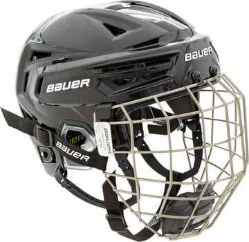 Hockey Helmet Bauer RE-AKT 150 Helmet Combo SR Black L Hockey Helmet - 1